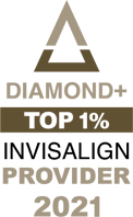 Diamond Top 1% Invisalign Provider 2021
